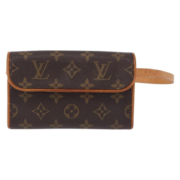 LOUIS VUITTON Monogram Pochette Florentine Waist bag M51855 LV Auth 198758A