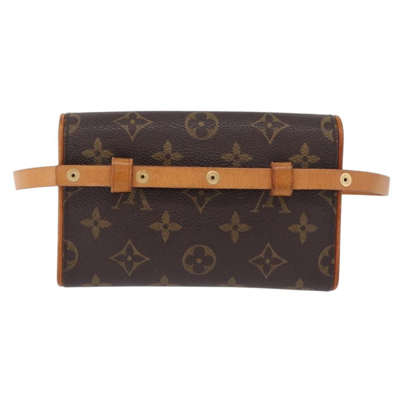 LOUIS VUITTON Monogram Pochette Florentine Waist bag M51855 LV Auth 198758A