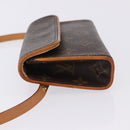LOUIS VUITTON Monogram Pochette Florentine Waist bag M51855 LV Auth 198758A-4