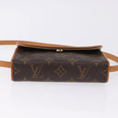 LOUIS VUITTON Monogram Pochette Florentine Waist bag M51855 LV Auth 198758A-5