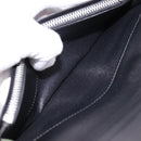 LOEWE Long Wallet Leather Green Silver Auth 198759A-21