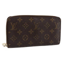 LOUIS VUITTON Monogram Zippy Wallet Long Wallet M42616 LV Auth 198765-1