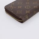 LOUIS VUITTON Monogram Zippy Wallet Long Wallet M42616 LV Auth 198765-16