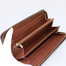 LOUIS VUITTON Monogram Zippy Wallet Long Wallet M42616 LV Auth 198765-9