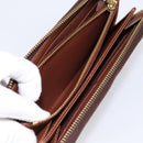 LOUIS VUITTON Monogram Zippy Wallet Long Wallet M42616 LV Auth 198765-11