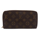 LOUIS VUITTON Monogram Zippy Wallet Long Wallet M42616 LV Auth 198765-13