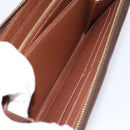 LOUIS VUITTON Monogram Zippy Wallet Long Wallet M42616 LV Auth 198765-22