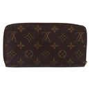 LOUIS VUITTON Monogram Zippy Wallet Long Wallet M42616 LV Auth 198765-2