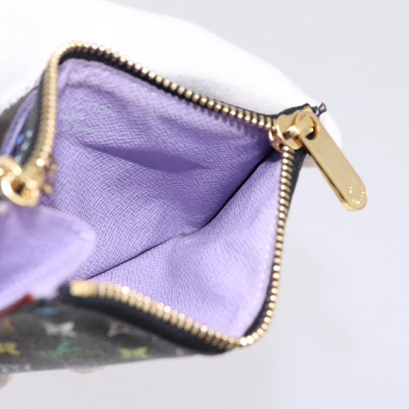 LOUIS VUITTON Monogram Multicolor Pochette Cles NM Purse M60279 Auth 198771V