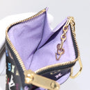 LOUIS VUITTON Monogram Multicolor Pochette Cles NM Purse M60279 Auth 198771V-19