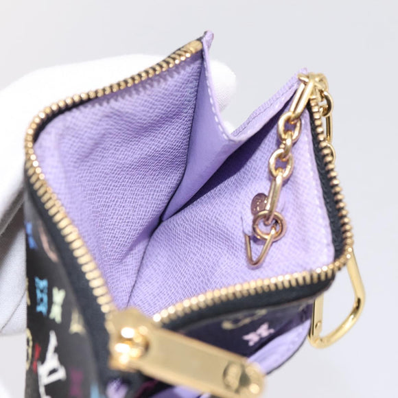 LOUIS VUITTON Monogram Multicolor Pochette Cles NM Purse M60279 Auth 198771V