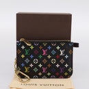LOUIS VUITTON Monogram Multicolor Pochette Cles NM Purse M60279 Auth 198771V-12