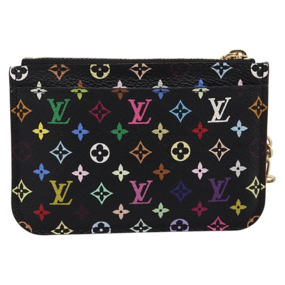 LOUIS VUITTON Monogram Multicolor Pochette Cles NM Purse M60279 Auth 198771V