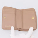 Christian Dior Canage Scarlet Wallet Lamb Skin Pink Auth 198778M-15