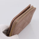 Christian Dior Canage Scarlet Wallet Lamb Skin Pink Auth 198778M-6