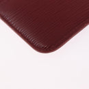 LOUIS VUITTON Epi Pochette Cles Coin Purse Ruby LV Auth 198779A-15