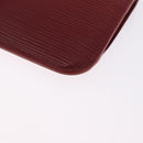 LOUIS VUITTON Epi Pochette Cles Coin Purse Ruby LV Auth 198779A-16