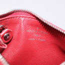 LOUIS VUITTON Epi Pochette Cles Coin Purse Ruby LV Auth 198779A-17