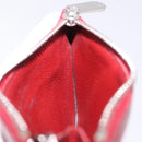 LOUIS VUITTON Epi Pochette Cles Coin Purse Ruby LV Auth 198779A-19