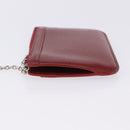 LOUIS VUITTON Epi Pochette Cles Coin Purse Ruby LV Auth 198779A-4