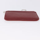 LOUIS VUITTON Epi Pochette Cles Coin Purse Ruby LV Auth 198779A-7