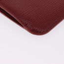 LOUIS VUITTON Epi Pochette Cles Coin Purse Ruby LV Auth 198779A-8