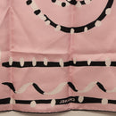 CHANEL Scarf Silk Pink CC Auth 198781V-20
