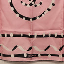 CHANEL Scarf Silk Pink CC Auth 198781V-9