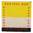 LOUIS VUITTON LV Cup Handkerchief Cotton Yellow LV Auth 198783A-1