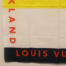 LOUIS VUITTON LV Cup Handkerchief Cotton Yellow LV Auth 198783A-4
