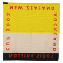 LOUIS VUITTON LV Cup Handkerchief Cotton Yellow LV Auth 198783A-6
