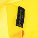 LOUIS VUITTON LV Cup Handkerchief Cotton Yellow LV Auth 198783A-7