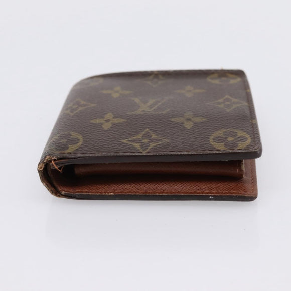 LOUIS VUITTON Monogram PortefeuilleMarco Bifold Wallet M61675 LV Auth 198785