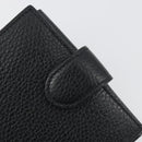 GUCCI Interlocking G Compact Wallet Leather Outlet Black 598167 Auth 198786A-15