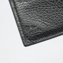 GUCCI Interlocking G Compact Wallet Leather Outlet Black 598167 Auth 198786A-17