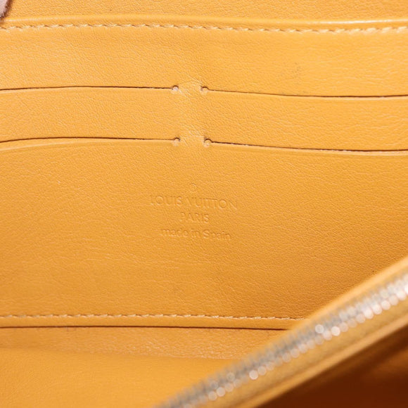 LOUIS VUITTON Monogram Denim Zippy Wallet Blue M95342 LV Auth 198787V