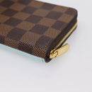 LOUIS VUITTON Damier Ebene Zippy Coin Purse N40721 LV Auth 198788M-15