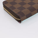 LOUIS VUITTON Damier Ebene Zippy Coin Purse N40721 LV Auth 198788M-16