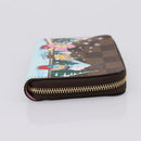 LOUIS VUITTON Damier Ebene Zippy Coin Purse N40721 LV Auth 198788M-4