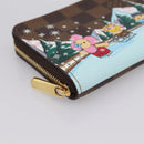 LOUIS VUITTON Damier Ebene Zippy Coin Purse N40721 LV Auth 198788M-14