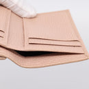 GUCCI GG Marmont Compact Wallet Leather Pink Gold 474746 Auth 198790A-15