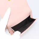 GUCCI GG Marmont Compact Wallet Leather Pink Gold 474746 Auth 198790A-22