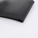 GUCCI GG Marmont Compact Wallet Leather Black Silver 428725 Auth 198795A-10