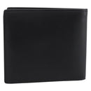 GUCCI GG Marmont Compact Wallet Leather Black Silver 428725 Auth 198795A-3