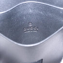 GUCCI Square G Space Coin Purse PVC Black Silver 628471 Auth 198796M-20
