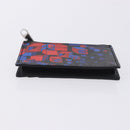 GUCCI Square G Space Coin Purse PVC Black Silver 628471 Auth 198796M-6