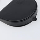LOEWE Neck Coin Pouch Leather Black Auth 198798A-15