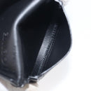 LOEWE Neck Coin Pouch Leather Black Auth 198798A-11