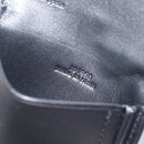 LOEWE Neck Coin Pouch Leather Black Auth 198798A-12