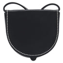 LOEWE Neck Coin Pouch Leather Black Auth 198798A-2
